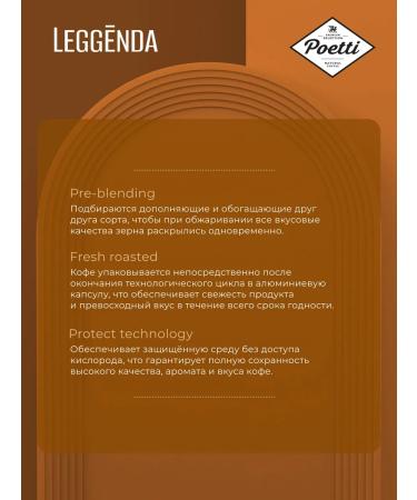 Poetti Coffee in Leggenda Caramella capsules Nespresso system - Buy Online on GoSupps.com