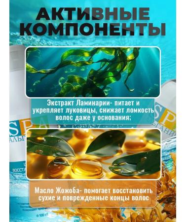 Alganika Shampoo restoring for damaged hair 250ml - Buy Online on GoSupps.com