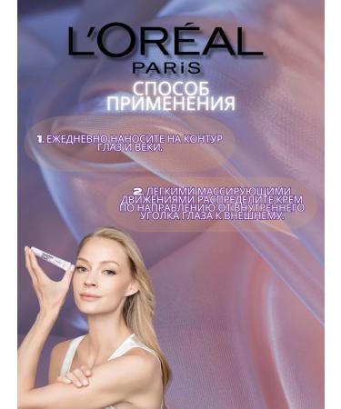 L'Oreal Paris Cream around the eyes of hyaluron expert - Buy Online on GoSupps.com