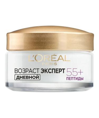 L'Oreal Paris Facial cream of daytime wrinkles 55+ 50 ml - Buy Online on GoSupps.com