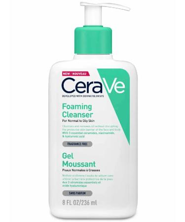 CeraVe Face gel Foaming Cleanser 236 ml - Buy Online on GoSupps.com
