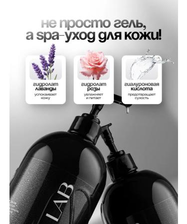 KOLES LAB Shower gel tobacco and vanilla 1000 ml - Buy Online on GoSupps.com