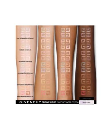 GIVENCHY Four-color scattered powder-ruman Prisme Libre #3 - Buy Online on GoSupps.com
