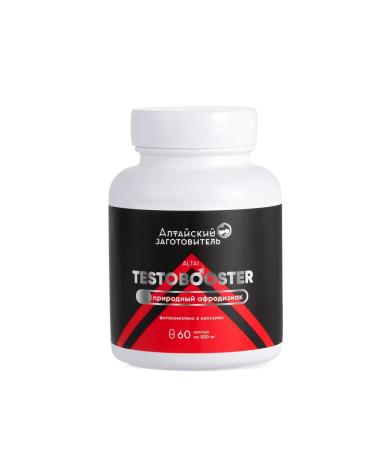 Altai procurement officer Testobooster phytocomplex for men 2 x 60 cap - Buy Online on GoSupps.com
