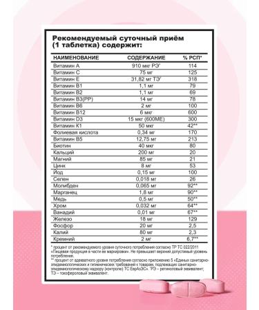 BIOVIN Women's vitamins dietary supplements for women multivitamins 60 table - Buy Online on GoSupps.com