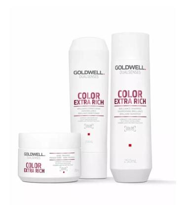 Goldwell Colorbrilliance mask for dyed thin hair 200ml - Buy Online on GoSupps.com