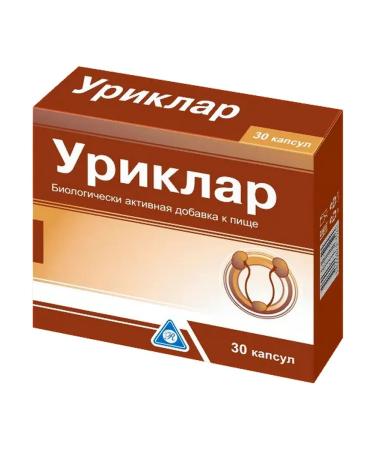 Rotapharm Uriklavar 30 capsules - Buy Online on GoSupps.com