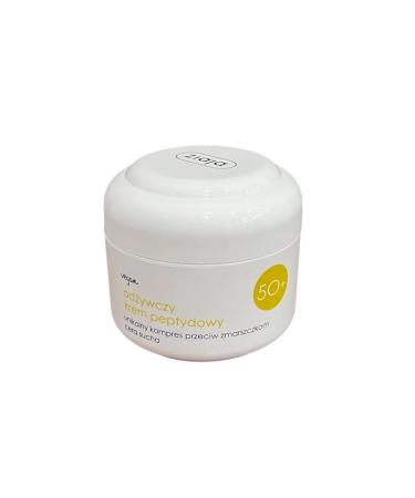 Ziaja Saturated cream nutritious for the face against wrinkles 50+ 50ml - Buy Online on GoSupps.com