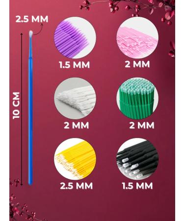 NBL&Co Microfers for eyebrows and eyelashes pink 100 pieces - Buy Online on GoSupps.com