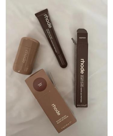 Rhode Set of lip gloss and face blush - Buy Online on GoSupps.com