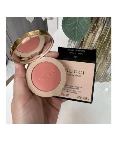 Gucci Persistent blush for cheeks and eyes 04 Bright Coral - Buy Online on GoSupps.com