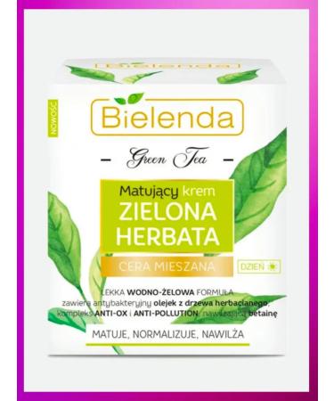 Bielenda Face cream Green Tea - Buy Online on GoSupps.com