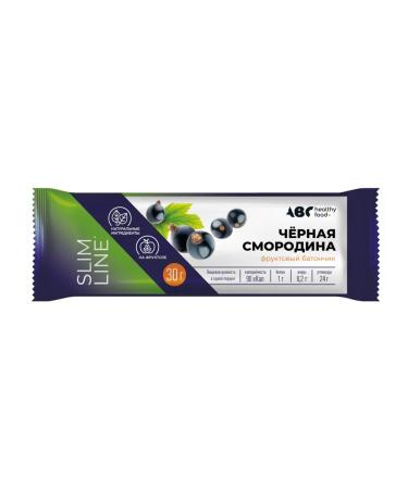 ABC Healthy Food Fruit dietary bar with blackcurrant 30g 12 sh - Buy Online on GoSupps.com