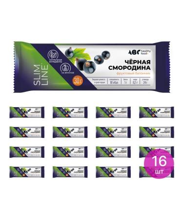 ABC Healthy Food Fruit diet bar with black currants 30g 16 sh