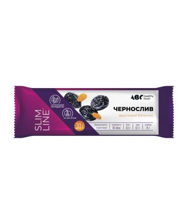 ABC Healthy Food Fruit diet bar with prunes 30g 20 pcs - Buy Online on GoSupps.com