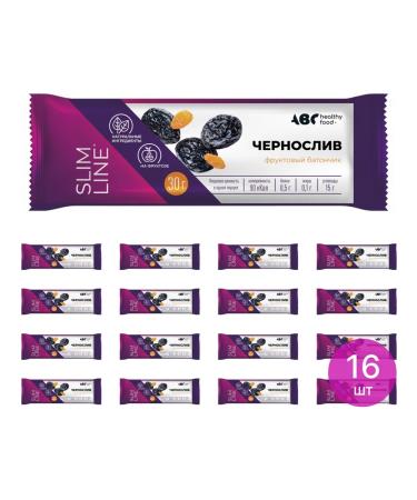ABC Healthy Food Fruit diet bar with prunes 30g 16 pcs