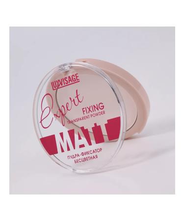LUXVISAGE EXPERT MATT fixing powder (colorless tone) - Buy Online on GoSupps.com