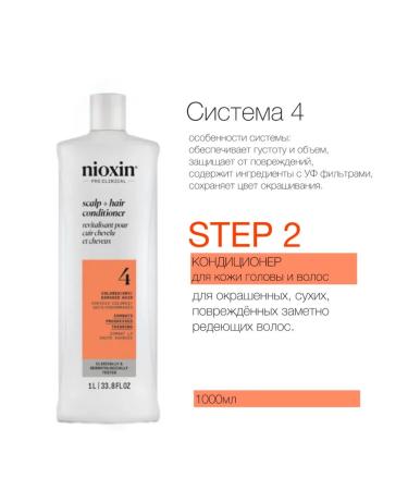 NIOXIN Moisturizing air conditioner system #4 1000ml - Buy Online on GoSupps.com