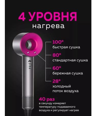 R&M44 Hair hair dryer Powerful with nozzles 5 in 1 - Buy Online on GoSupps.com