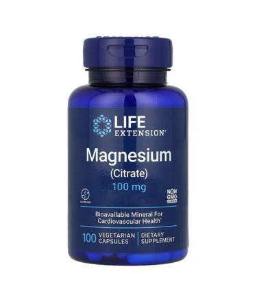Life Extension Magnesium (Citrate) 100 mg 100 Veg. Caps
