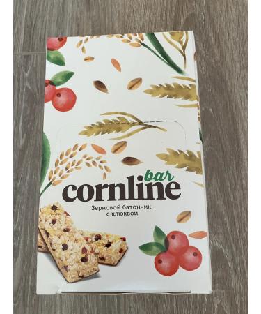 KDV Cornline Grain Baton with Cranberry 30 g (packaging 18 pcs) - Buy Online on GoSupps.com