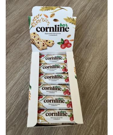 KDV Cornline Grain Baton with Cranberry 30 g (packaging 18 pcs) - Buy Online on GoSupps.com