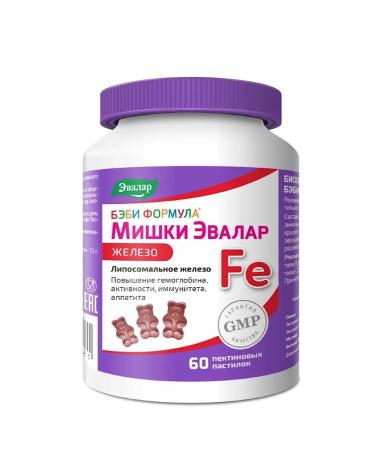 Evalar Mishka iron loaf 60 pcs - Buy Online on GoSupps.com