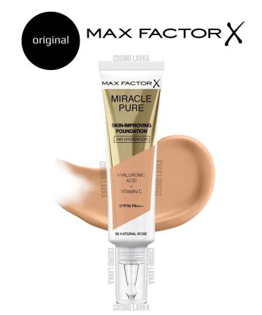 MAX FACTOR Tonal base Miracle Pure Skin Improving 50 Natural Rose