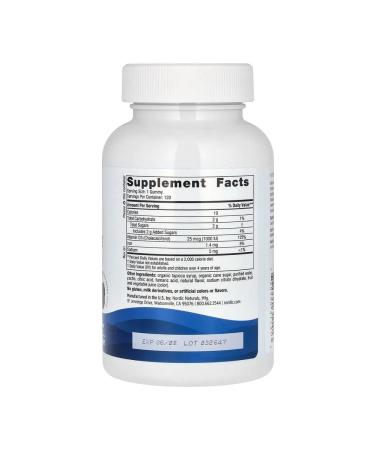 Nordic Naturals Vitamin D3 1000 IU (25 g) 120 tablets - Buy Online on GoSupps.com