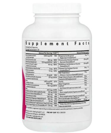 Seeking Health A complex of vitamins for pregnant women 180 capsules - Buy Online on GoSupps.com