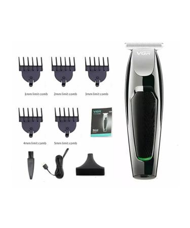 VGR Trimmer for haircuts and edges with nozzles - Buy Online on GoSupps.com