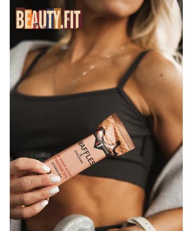Beauty Fit Protein waffles "almond-club" 21 pcs 40 g - Buy Online on GoSupps.com