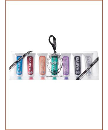 Marvis Set of toothpastes mini 7 pcs 25 ml - Buy Online on GoSupps.com