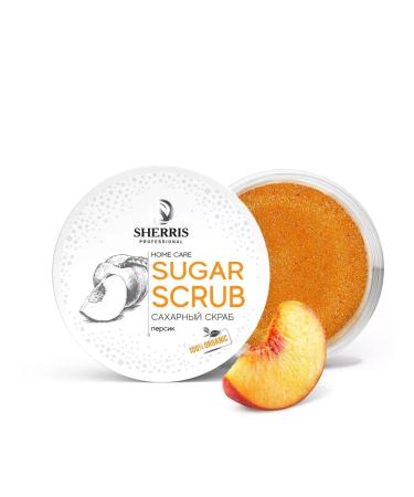 Sherris Sugar scrub peach 200g