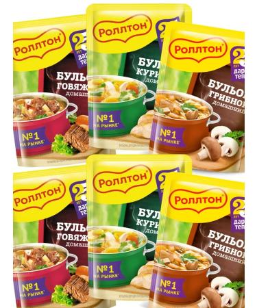 Rollton Assorted chicken beef mushroom 90 gr 6 pcs