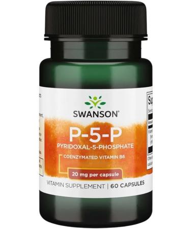 Nutricost Vitamin B6 Swanson P-5-P Pyridoxal-5-Phosphate Pyridoxine - Buy Online on GoSupps.com