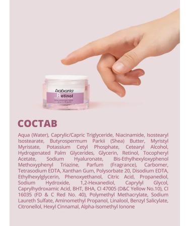 Babaria Facial anti -aging cream with retinol 50 ml - Buy Online on GoSupps.com