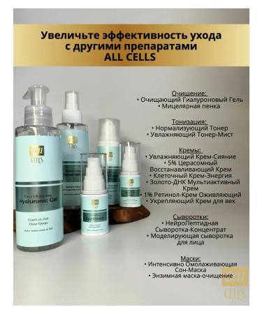 ALL CELLS Retinol-cream 1% revitalizing - Buy Online on GoSupps.com