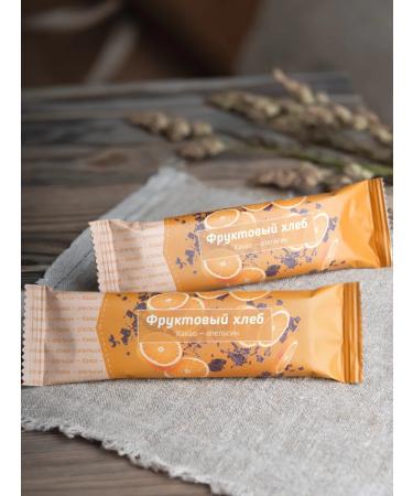 LORDCHCO Bars fruit bread cocoa - orange 8 pcs - Buy Online on GoSupps.com