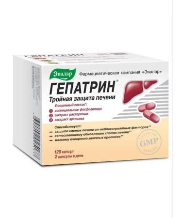 Evalar Hepatrin to protect the liver 120 capsules