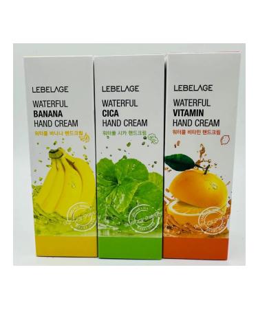 Lebelage Hand cream 3 pcs moisturizing and nutrition - Buy Online on GoSupps.com