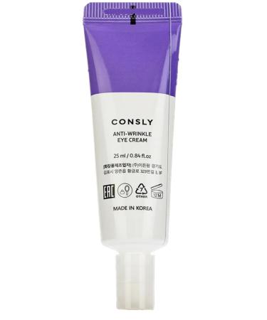 CONSLY Eye cream from wrinkles with gold 25ml - Buy Online on GoSupps.com