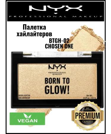 NYX Professional Makeup Highlighter Born To Glow 02