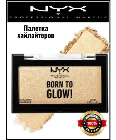 NYX Professional Makeup Highlighter Born To Glow 02 - Buy Online on GoSupps.com