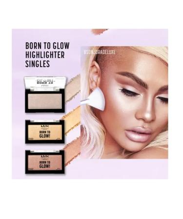 NYX Professional Makeup Highlighter Born To Glow 02 - Buy Online on GoSupps.com