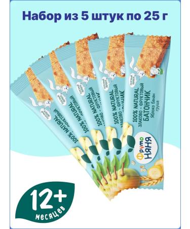 Frutonyanya Fruit-green bar with apple banana and pear