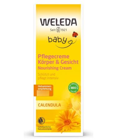 WELEDA Veled Children's cream calendula for face and body 0+ 75ml 2 pcs - Buy Online on GoSupps.com
