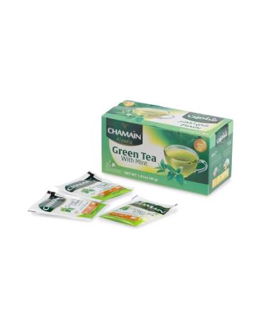 CHAMAIN Natural green tea with mint