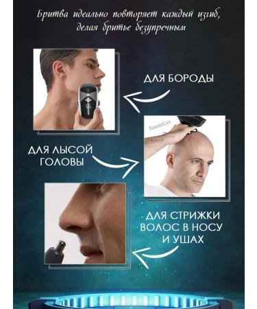 VGR Electric blower for men V-320 5 in 1 - Buy Online on GoSupps.com