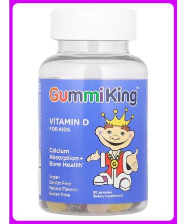 GummiKing Vitamin D for children 60 chewing marmalade